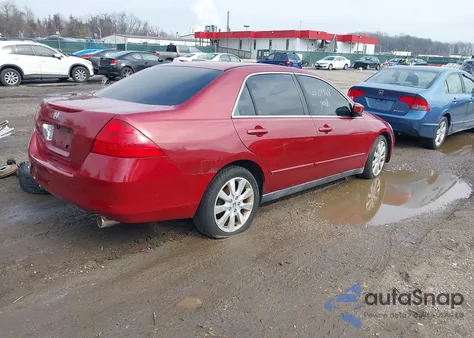 2007 Honda Accord 3.0 Se z USA, uszkodzony, nr VIN 1HGCM66477A075881